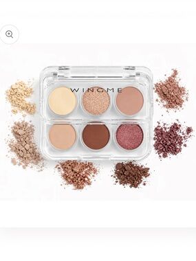 wingme Mini Muse Eyeshadow Palette 6 Colors